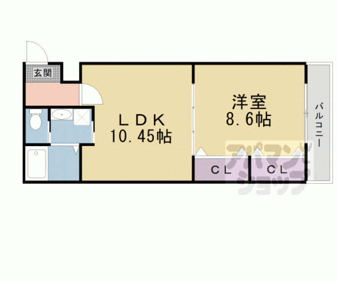 【ラッフィナート西陣】間取