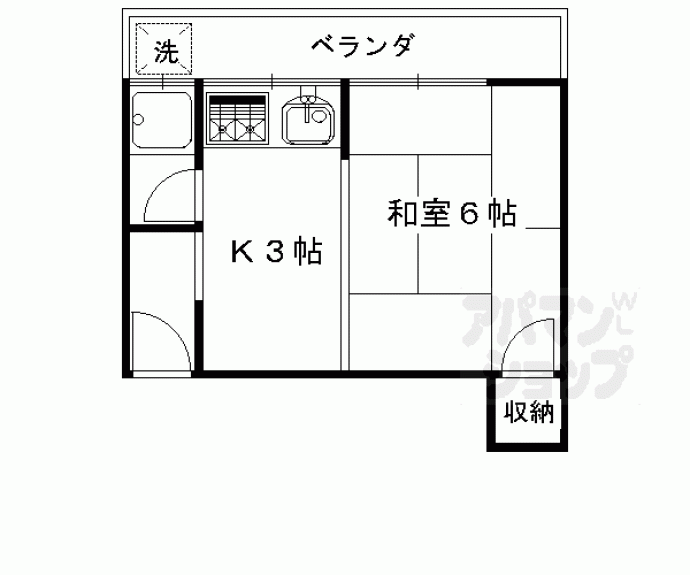 【石川ハイツ】間取