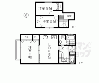 【鹿ヶ谷桜谷町貸家】