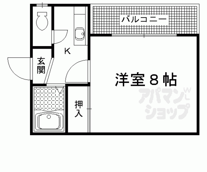 【ドメーヌ新町】間取