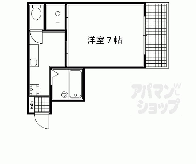 【ドメーヌ新町】間取