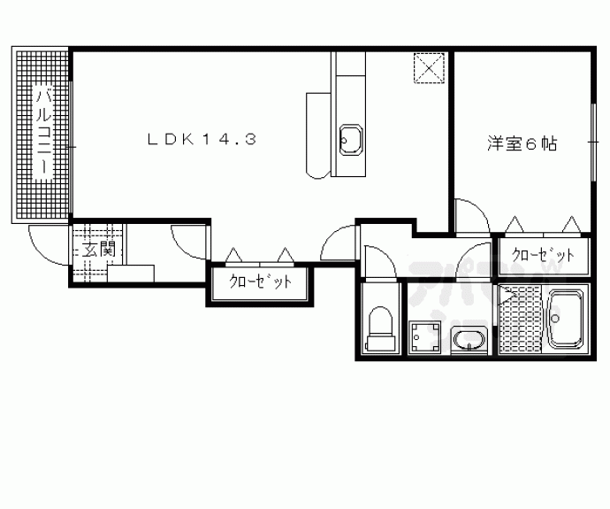 【ジラソーレ・ＭⅠ】間取