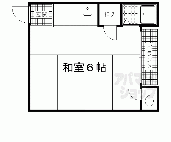 【大文字ハイツ】間取