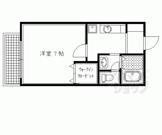 【ラパレット聖護院】間取