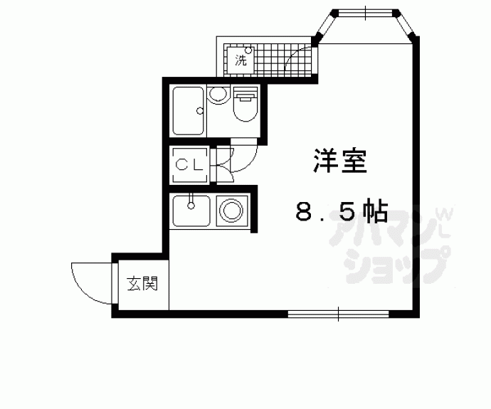 【シェモア】間取