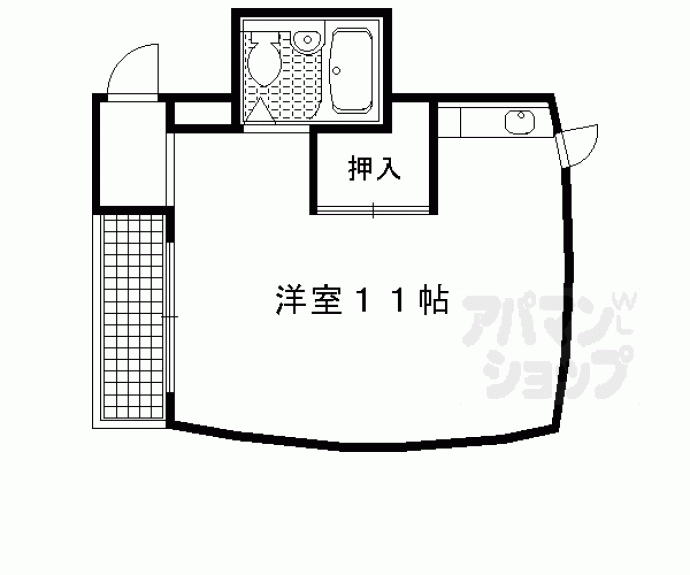 【西村ビル】間取