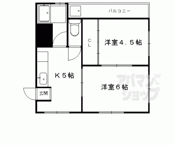 【コーポひいらぎ】間取