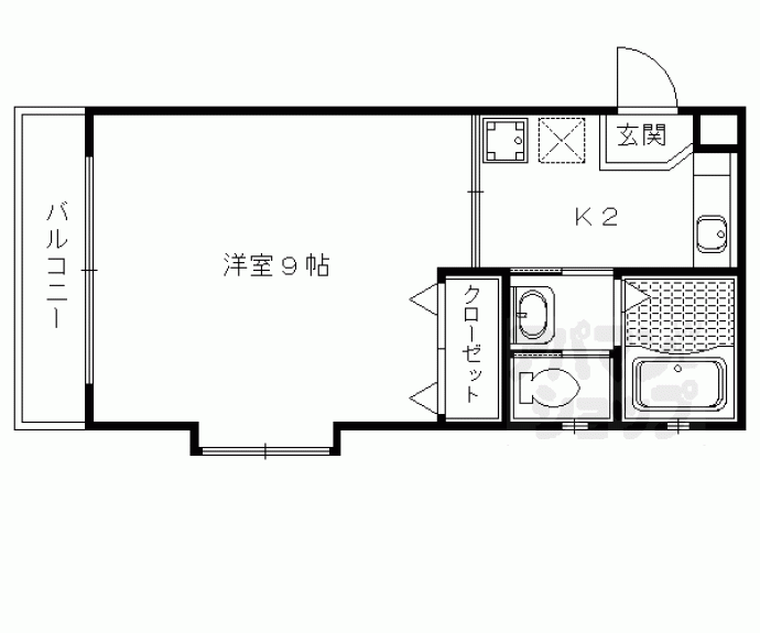 【グリーンハイム御蔭】間取