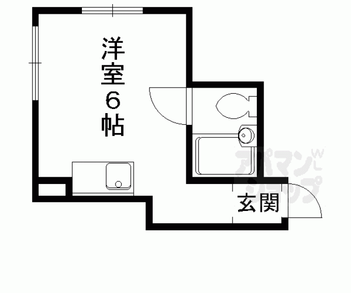 【カナーズ洛北】間取