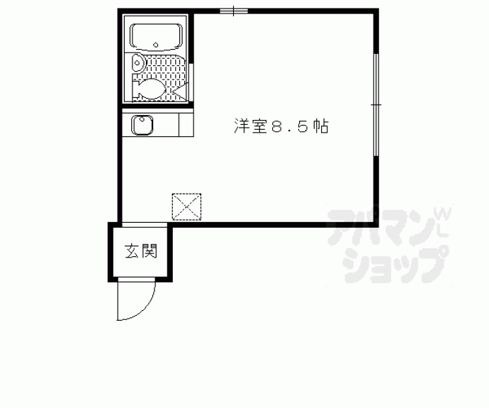 【メゾンミヤギⅡ】間取