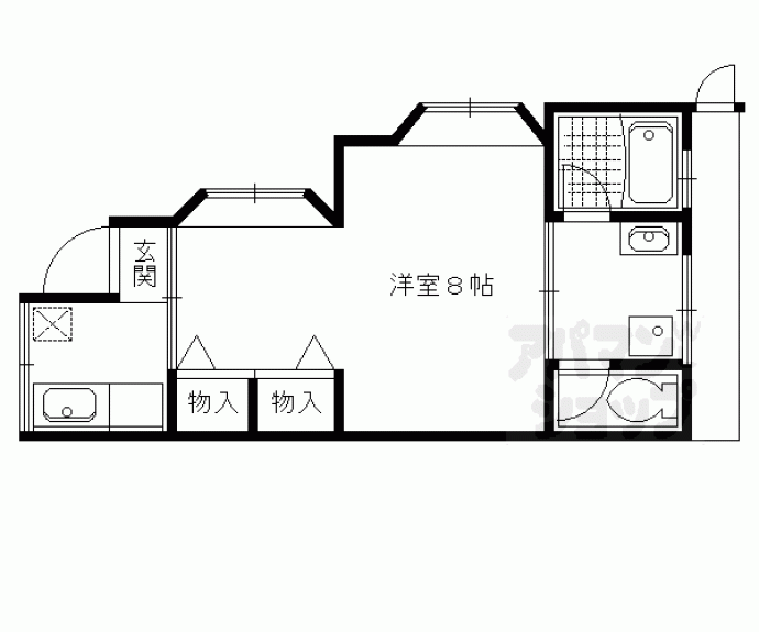 【ブルージュ２１】間取