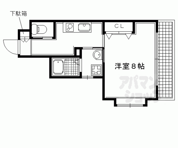 【ウィステリア弐番館】間取