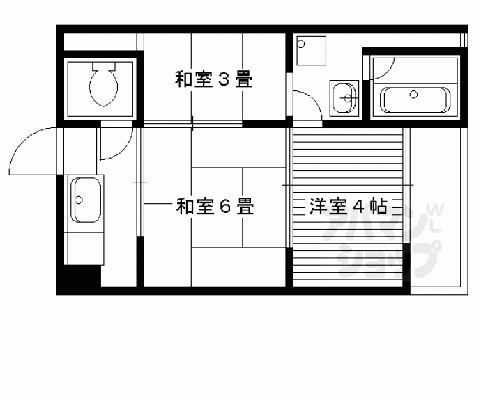 【真如堂マンション】間取