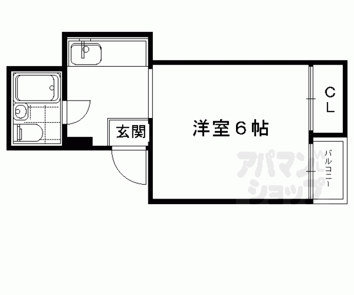 【ロジェ下鴨】間取