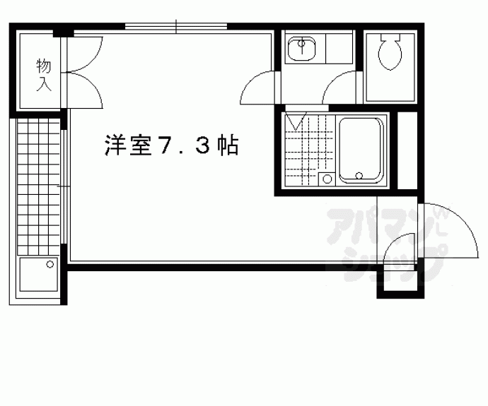 【ＴＯＳＴ栄洛館】間取