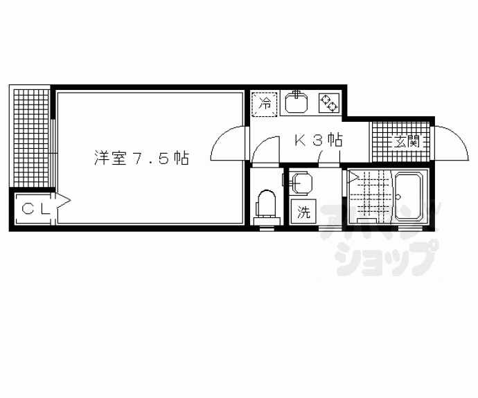 【メゾン・ド・雅】間取