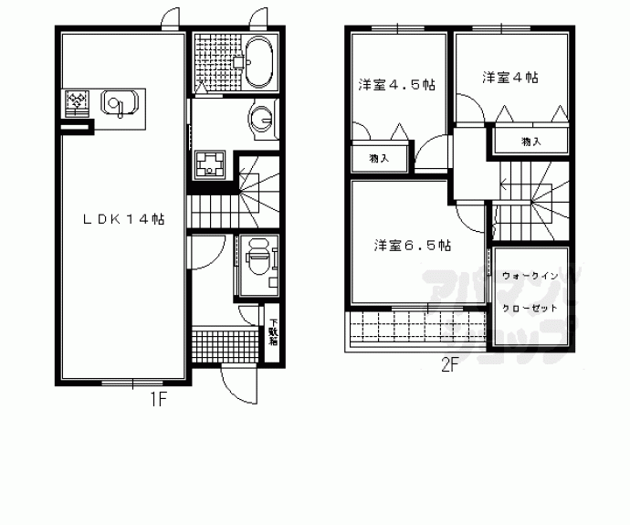 【ＭＡＳＴ　ＣＯＵＲＴ　岩倉】間取