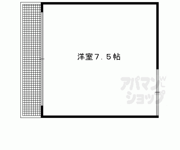 【ハイツ京家　新館】間取