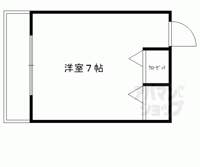 【ハイツ京家　新館】間取