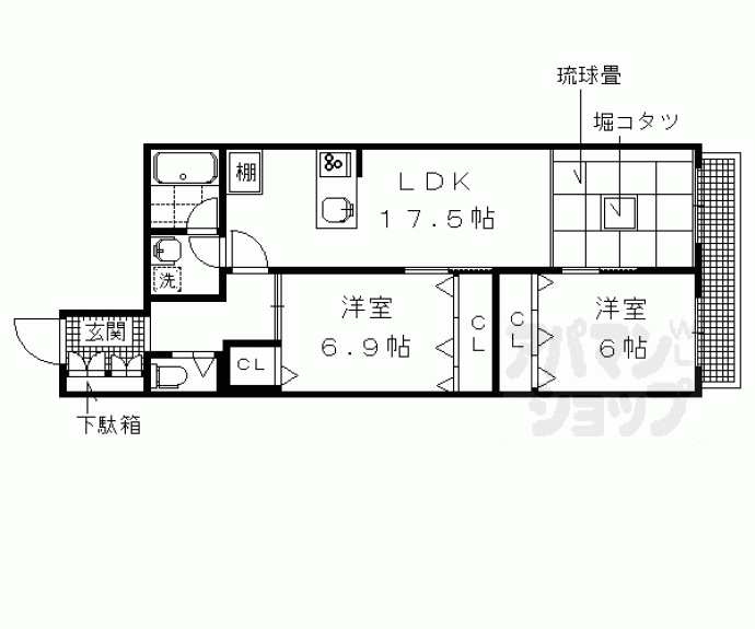 【シェーンブルン】間取