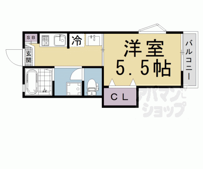 【ＭｉＯ聖護院】間取