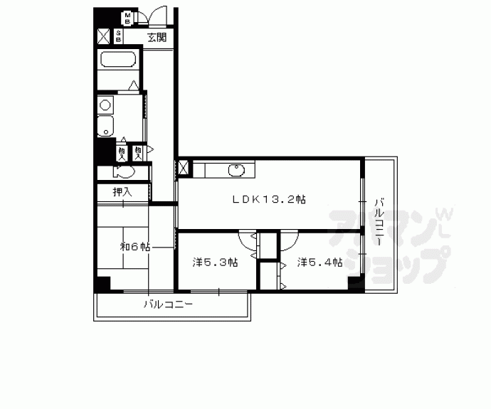 【サイト安朱】間取