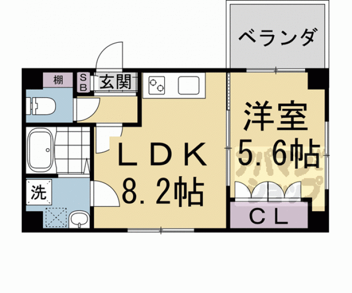 【ＰＡＯ　ＣＯＵＲＴ　ＯＴＯＷＡ】間取