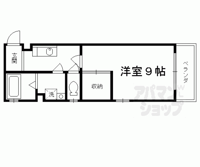 【アルカス七条大宮】間取