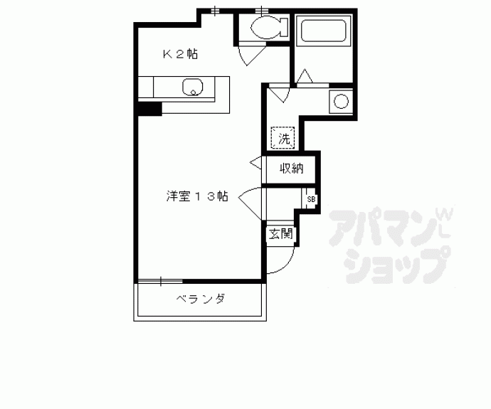 【イグレック藤の森】間取