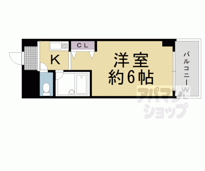 【ヴィラ東海１５号館】間取