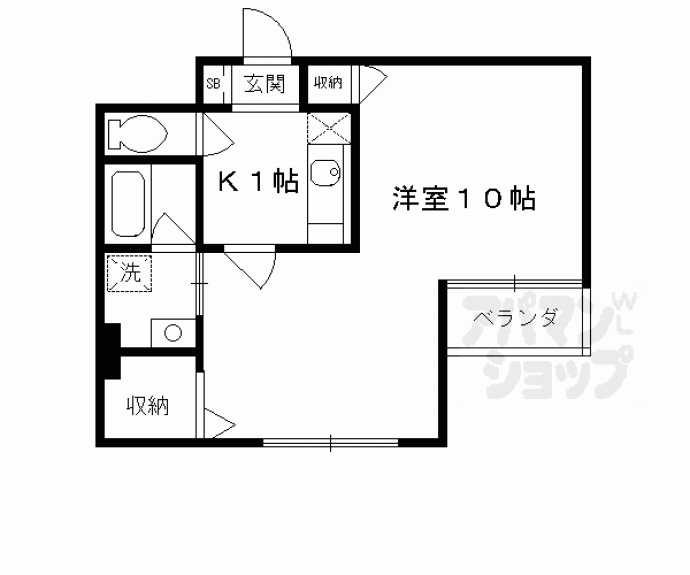 【アストラルルーム】間取