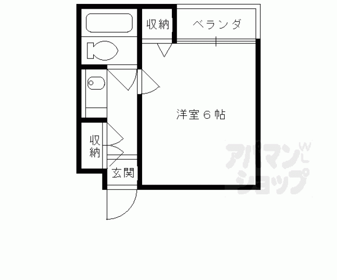 【マンションＴＡＴＳＵＭＩＹＡ】間取