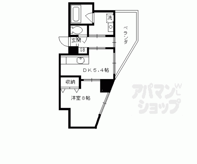 【ハーモニアス西大路】間取