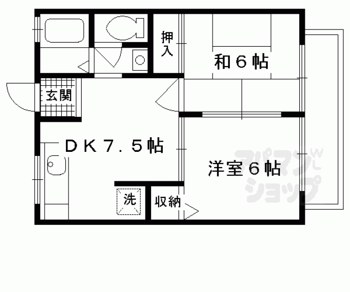 【レトア藤の森】間取