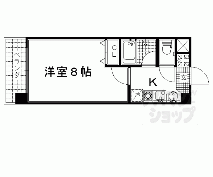 【Ｌｕｘｅ深草】間取