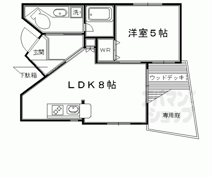 【稲荷新風庵】間取