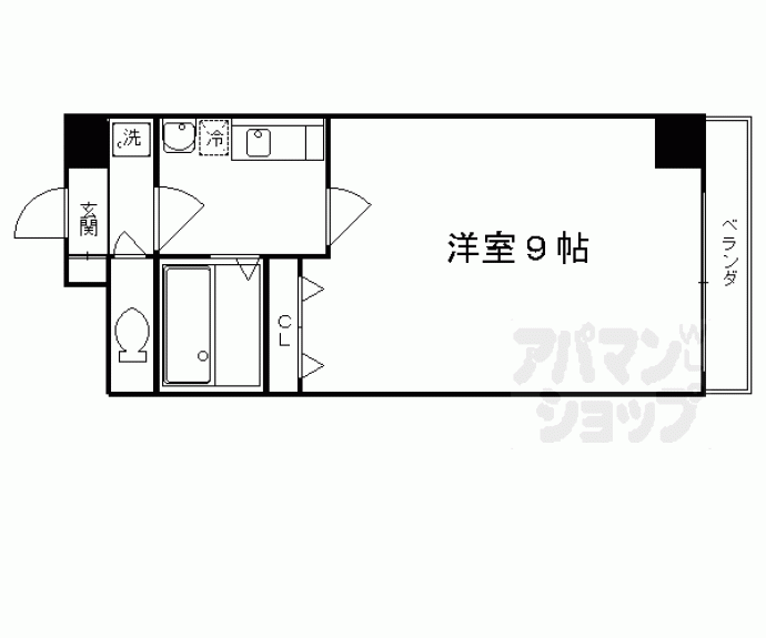 【ＣｌａｉｒＩｔｏｋｅｎ（クレールイトーケン）】間取