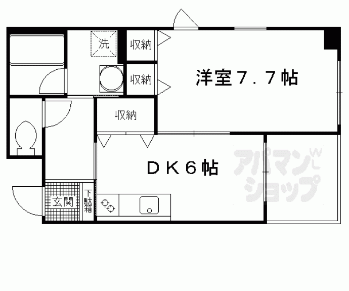 【武三ビルディング】間取