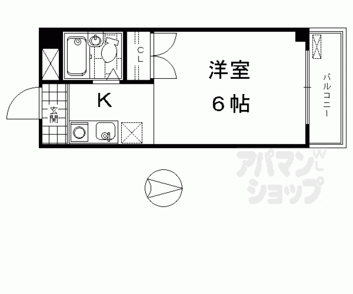 【なごみハイツ】間取