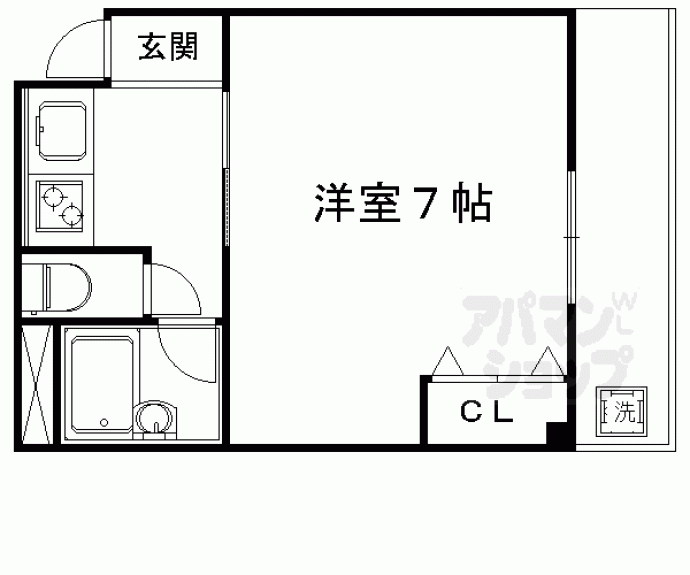 【アンクル島原】間取