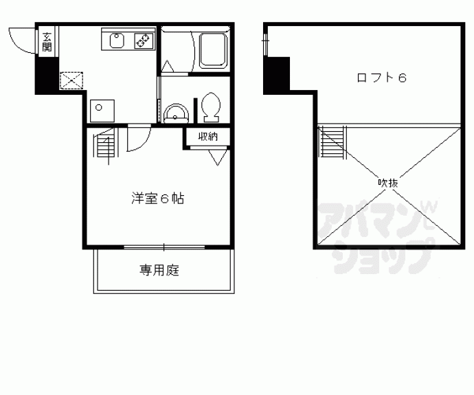 【ＷＥＳＴ９京都駅】間取