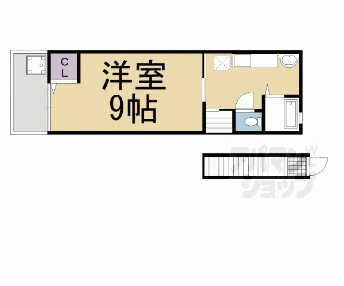 【ハイツ南部】間取