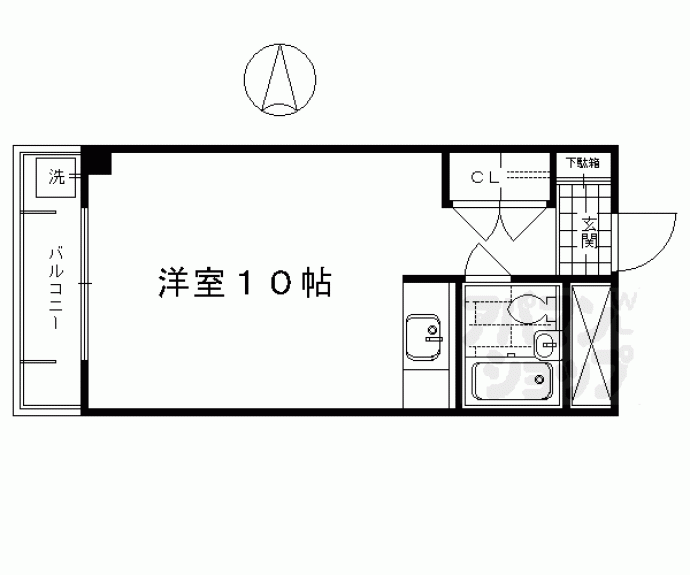 【東和ハイツ北館】間取