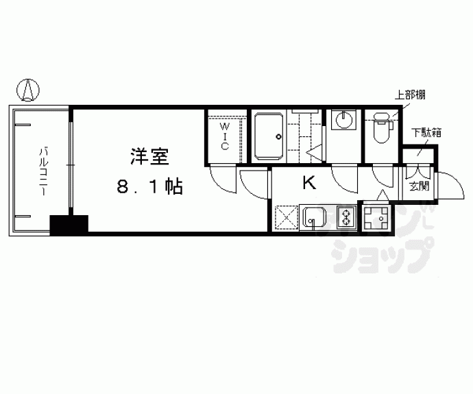 【エスリード京都梅小路】間取