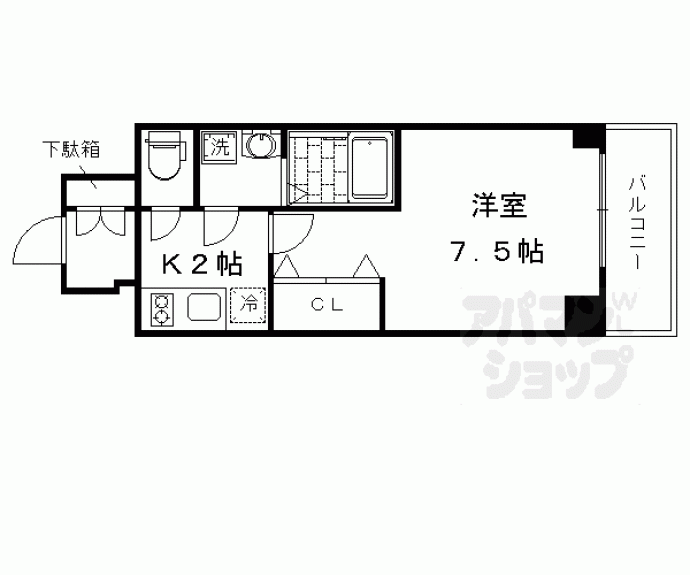 【エスリード京都吉祥院】間取