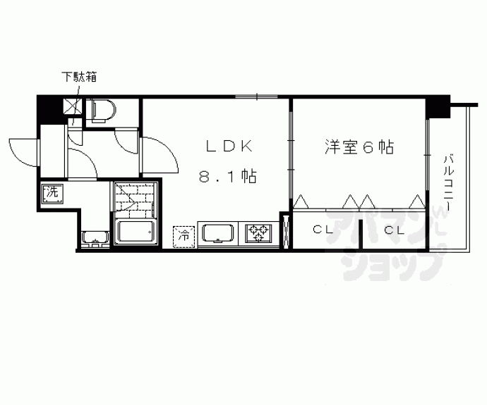 【Ｃａｓａ洛南】間取