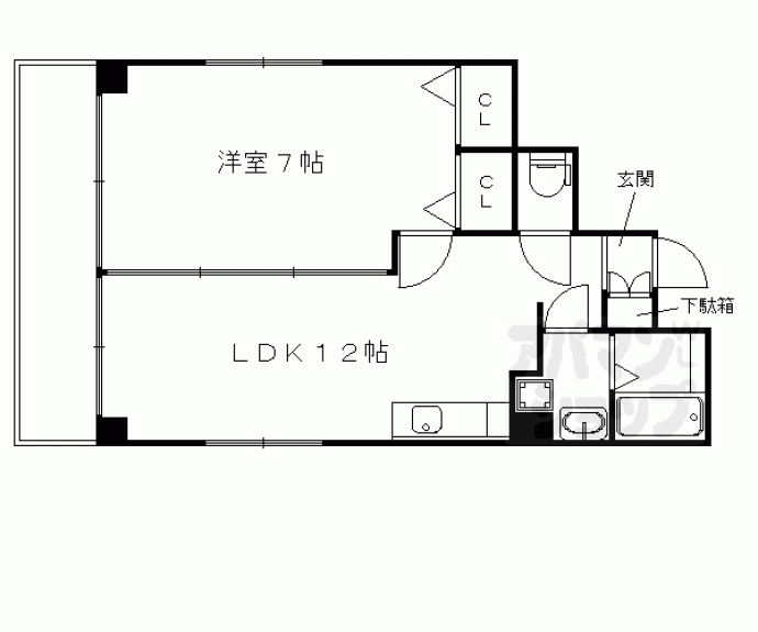 【メゾンドココ】間取