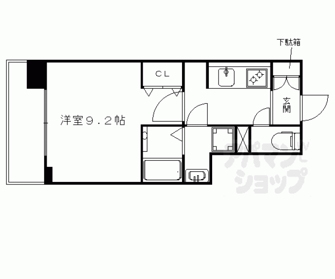 【ベラジオ西大路五条】間取