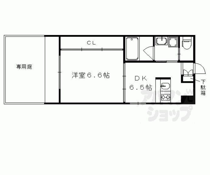 【久世中久世町１丁目マンション】間取