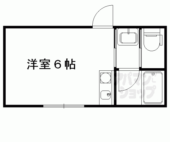 【天使ＥｉＧＨＴ　ＲｏｏＭ】間取